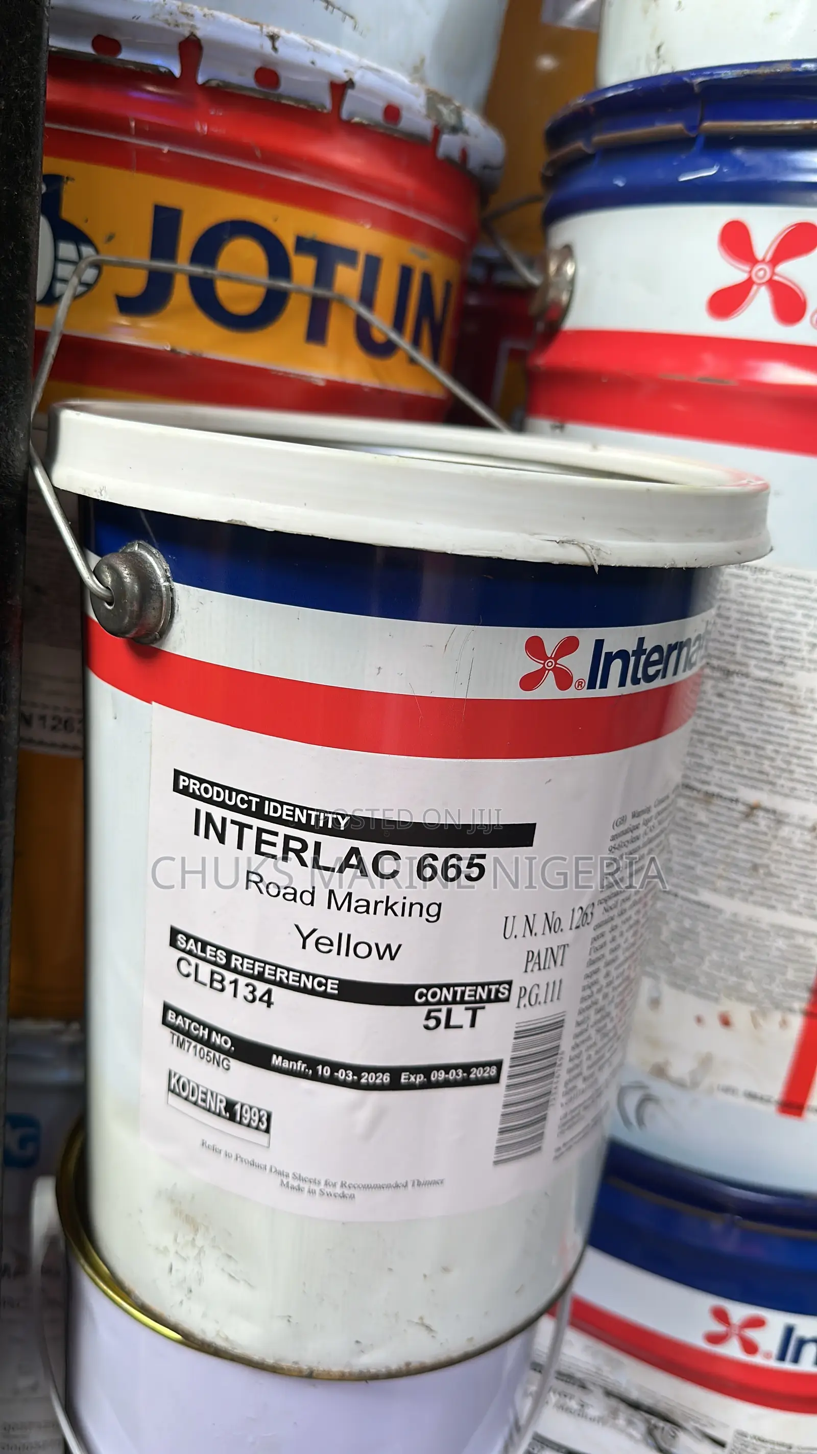 International Interlac 665 Road Marking Paint