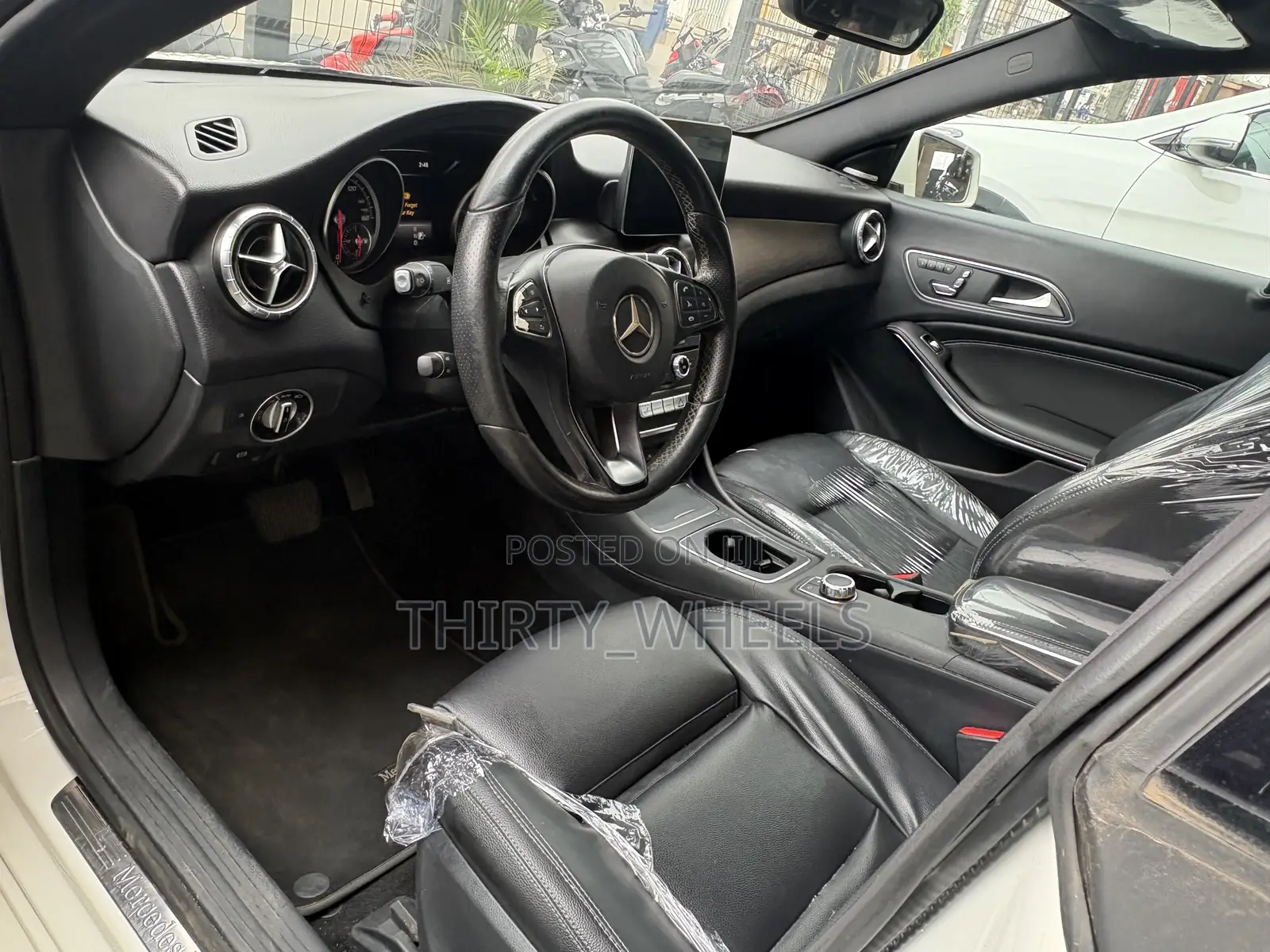 Mercedes-Benz CLA-Class 2016 White