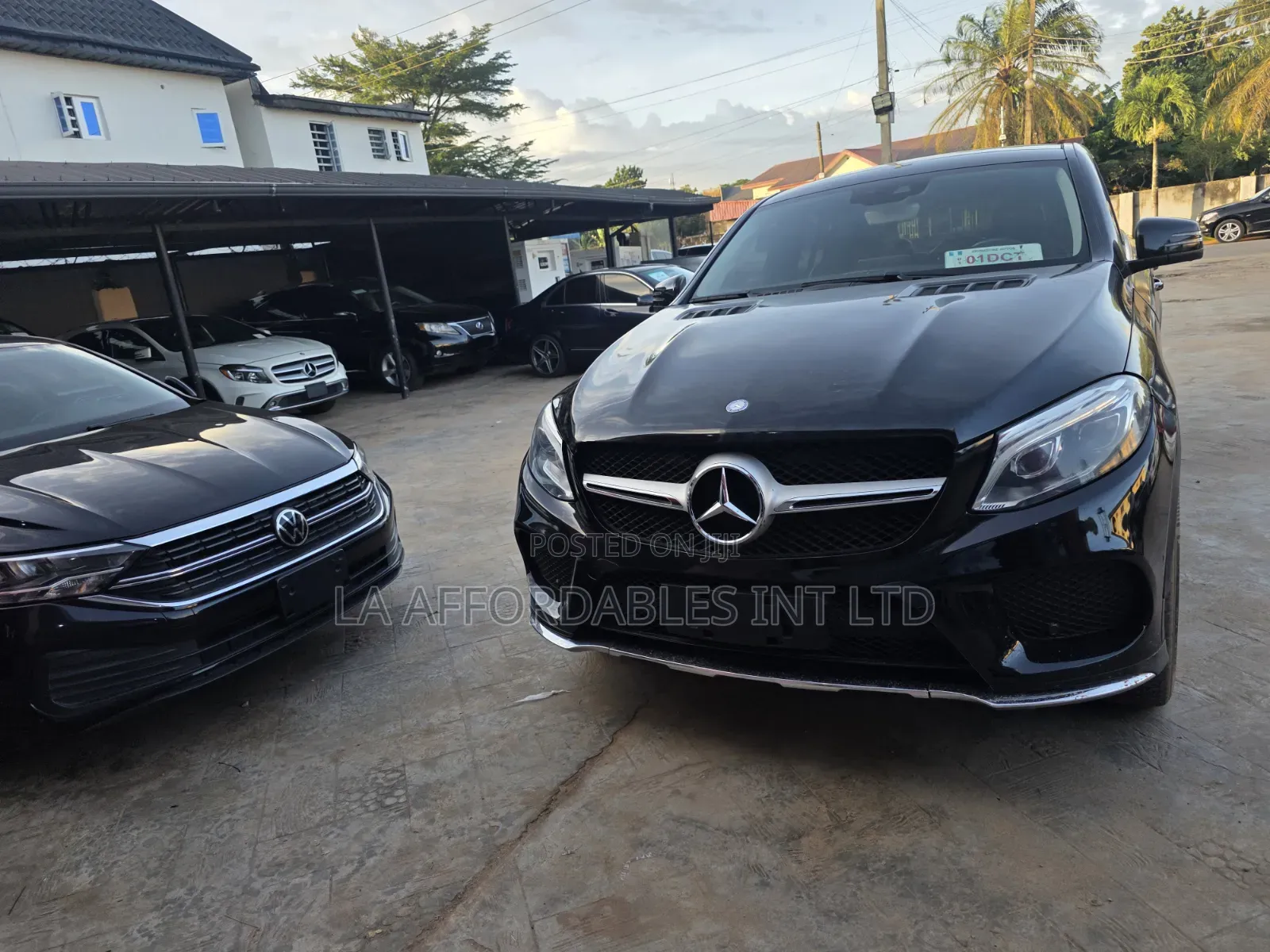 Mercedes-Benz GLE-Class 2017 Black