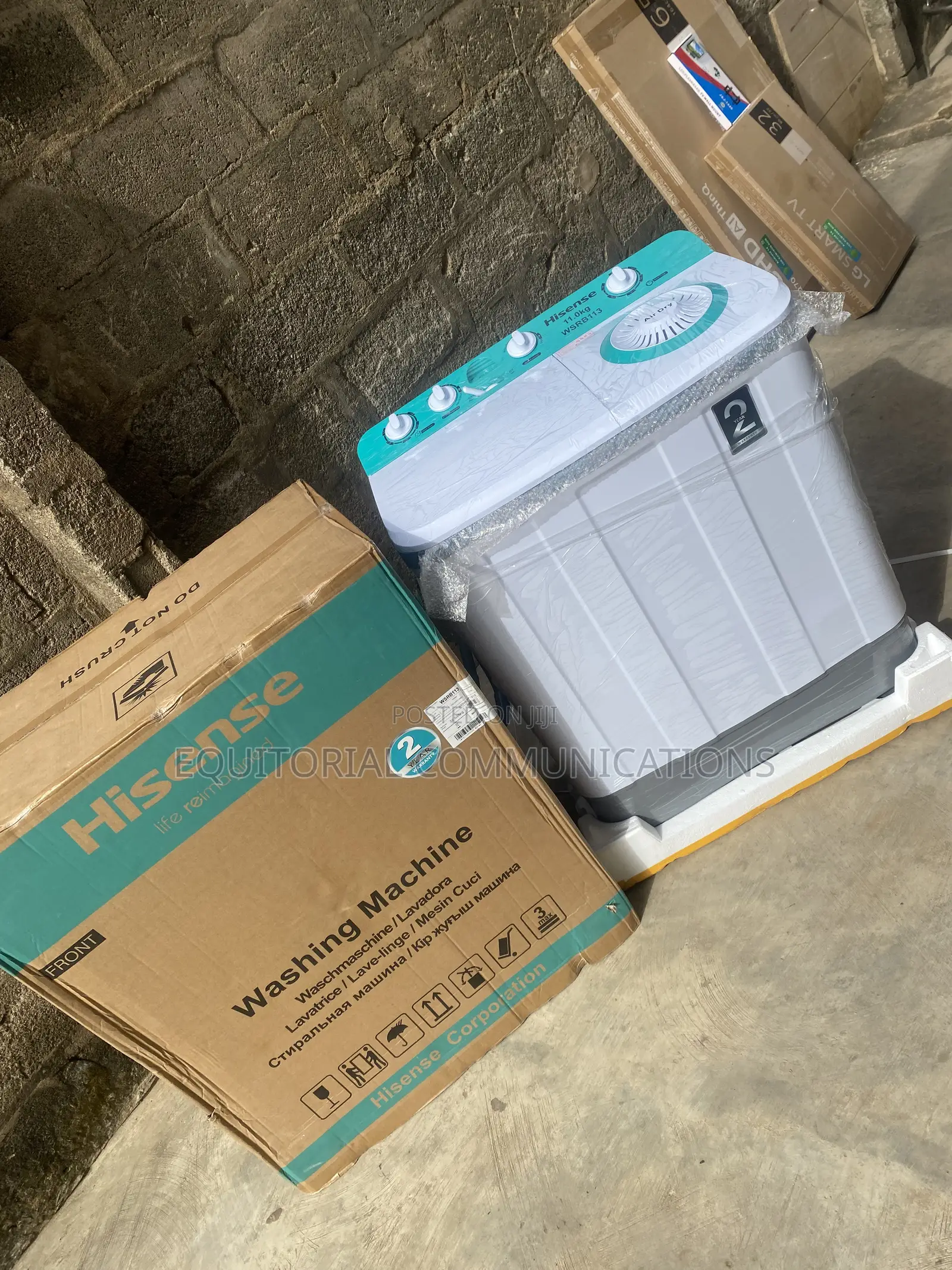 Hisense WSRB113 – 11KG Twin Tub Laundry Solution