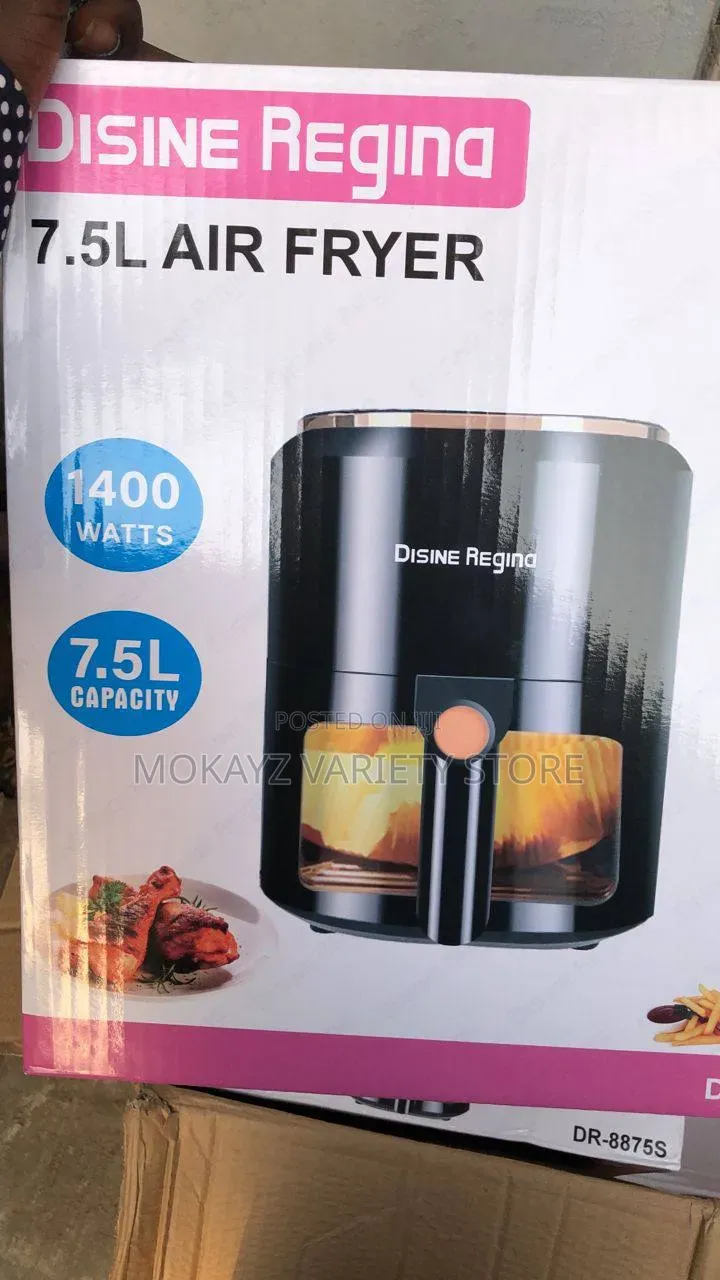 1400w Desnie Regina 7.5l ‘Smart Touch’ Electric Air Fryer/Oven