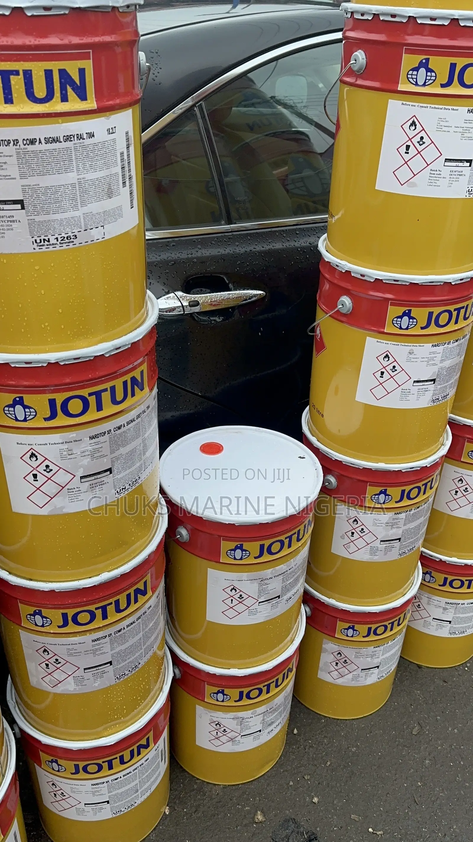 Jotun Marine Paint Hardtop and B