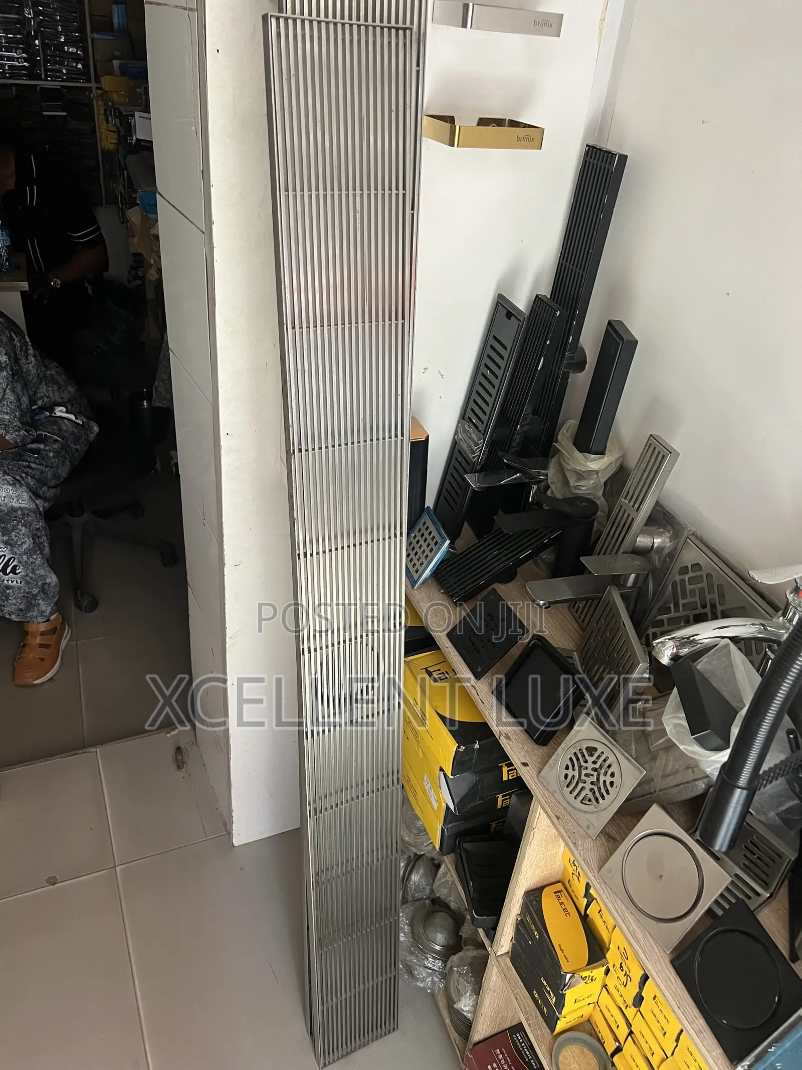 150cm Floor Drain With None Return Trap. Made With 304 Stainless Steel