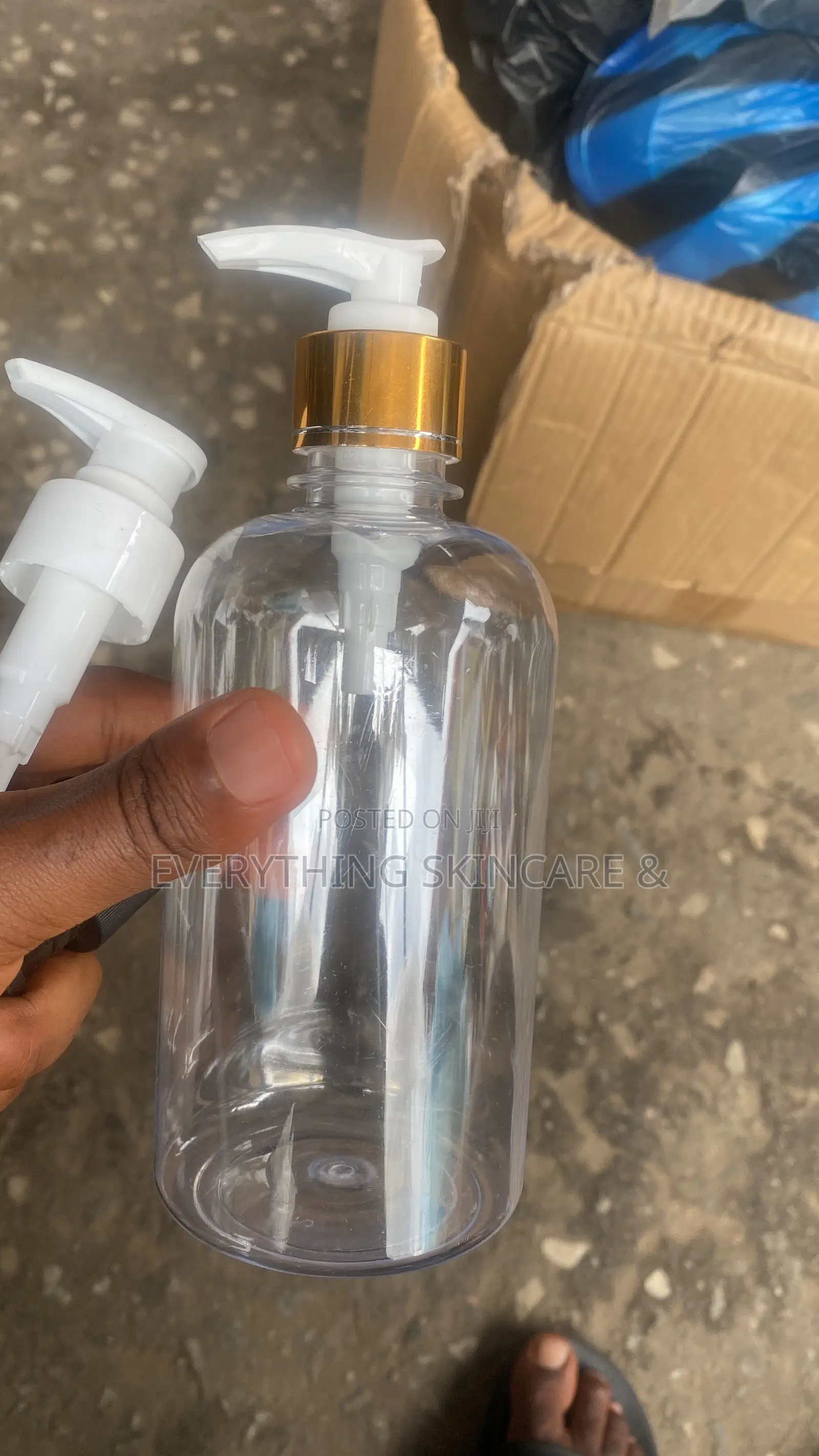 Empty Bottle Plastic