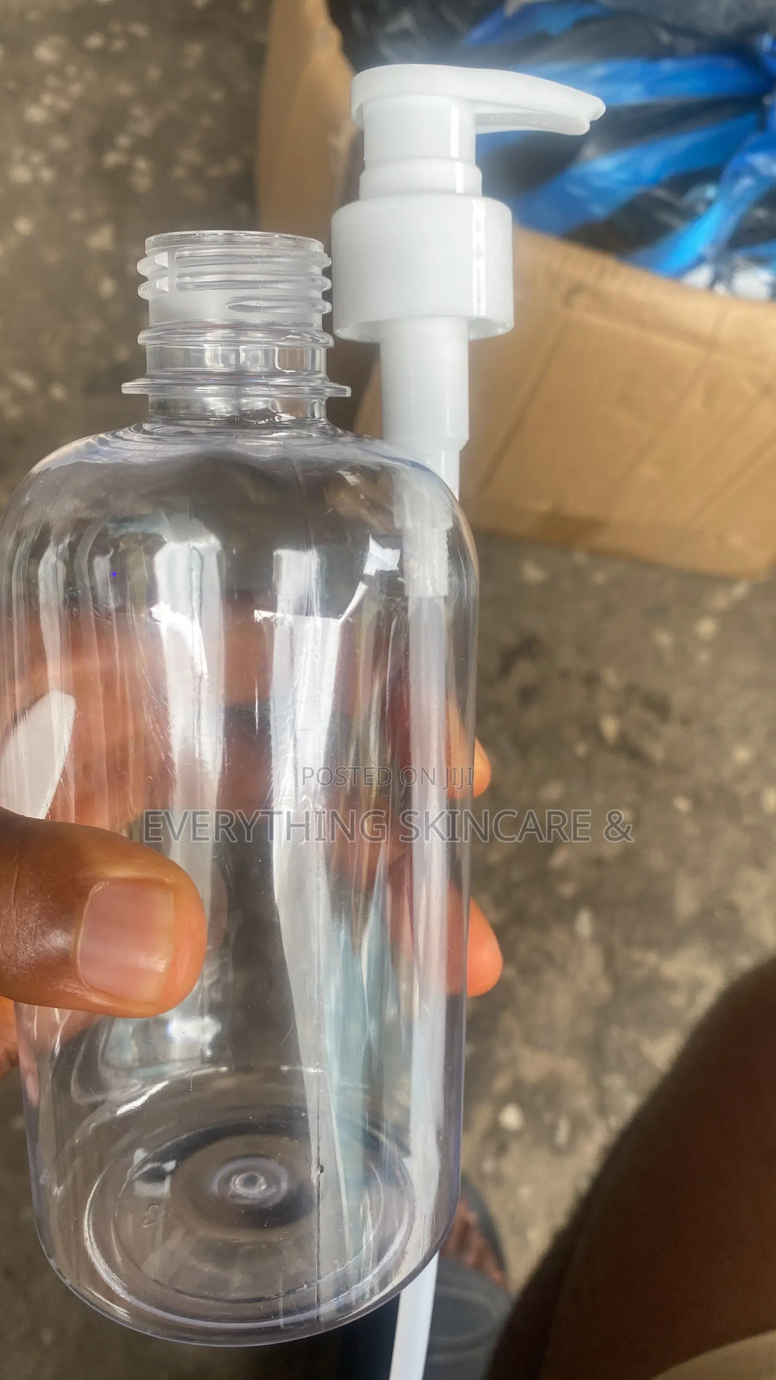 Empty Bottle Plastic