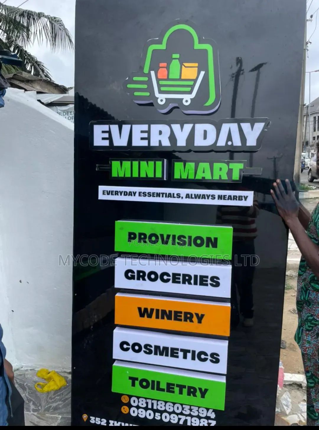 Outdoor Signage | Business, Shop 3D Signboards in Port Harcourt