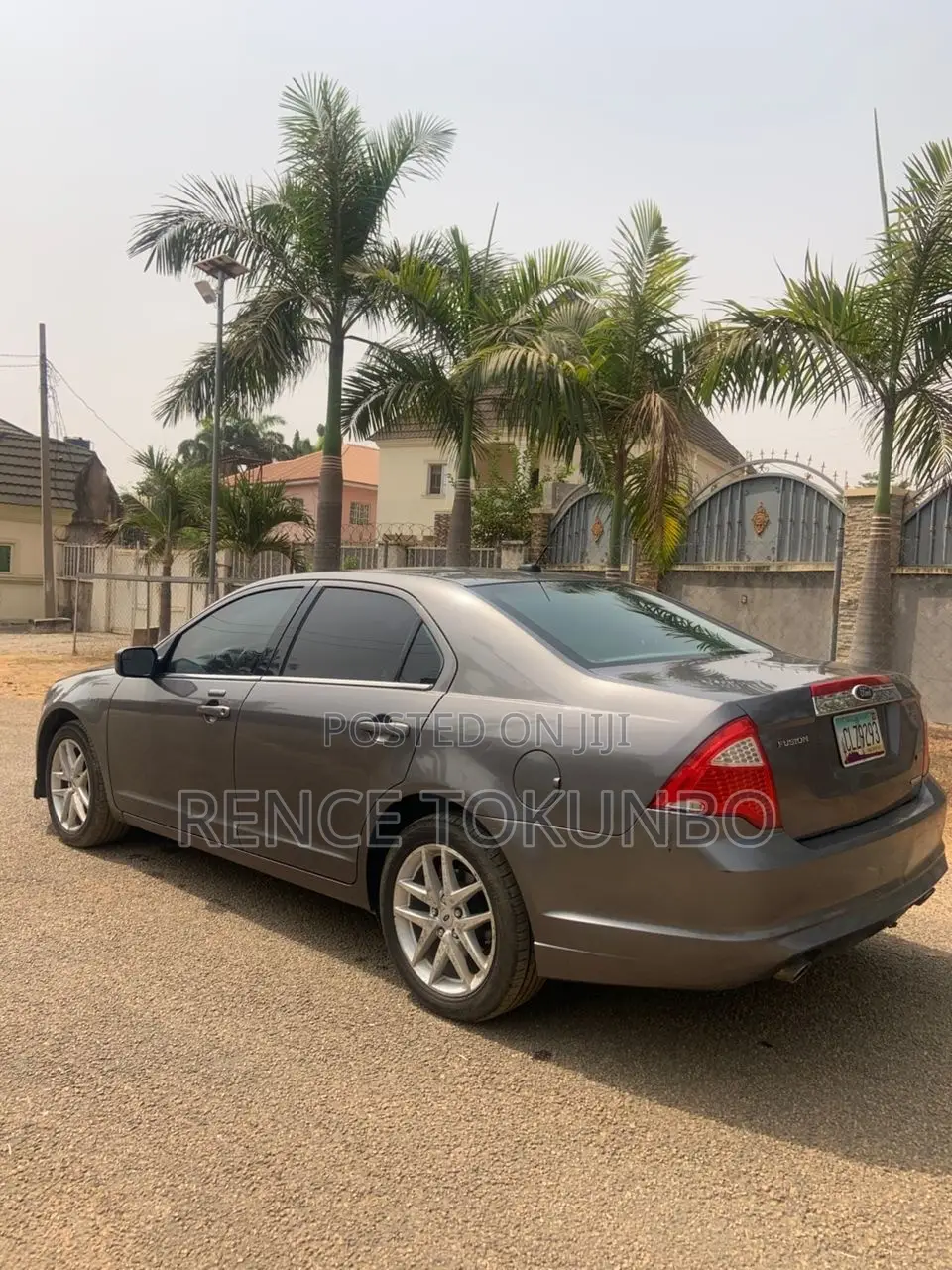 Ford Fusion SEL 2012 Gray
