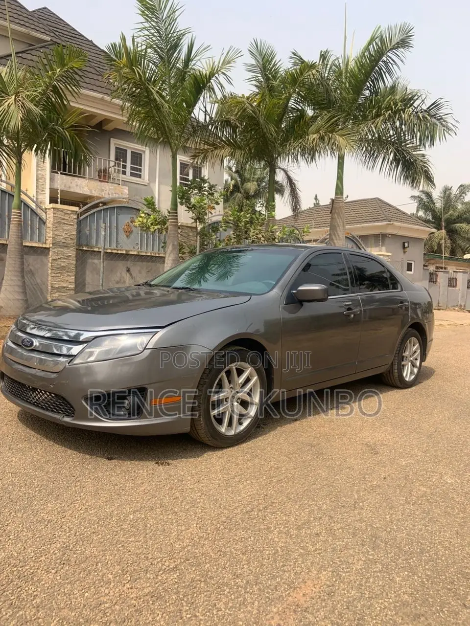 Ford Fusion SEL 2012 Gray