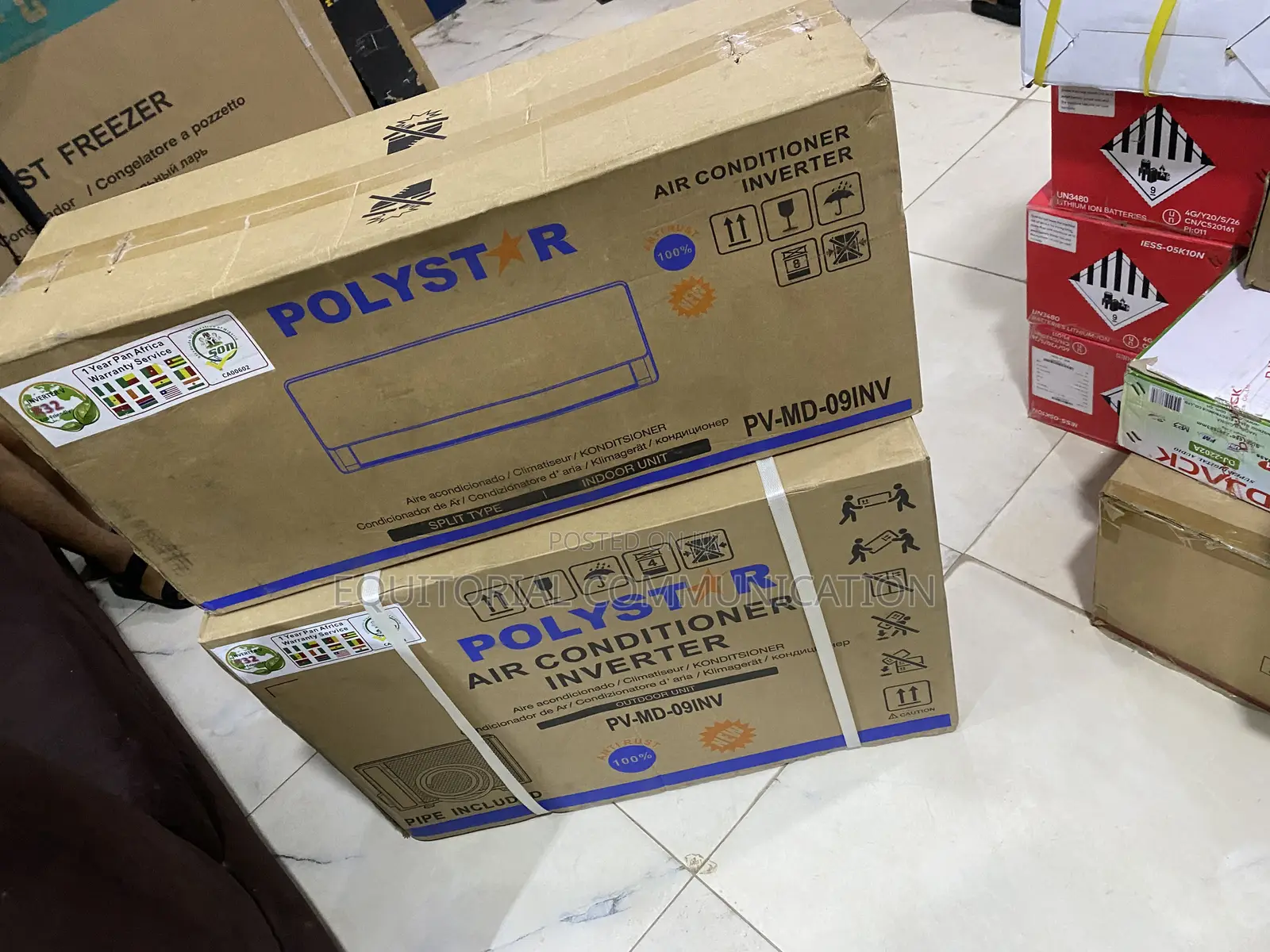 Polystar Split AC 1HP Inverter Technology
