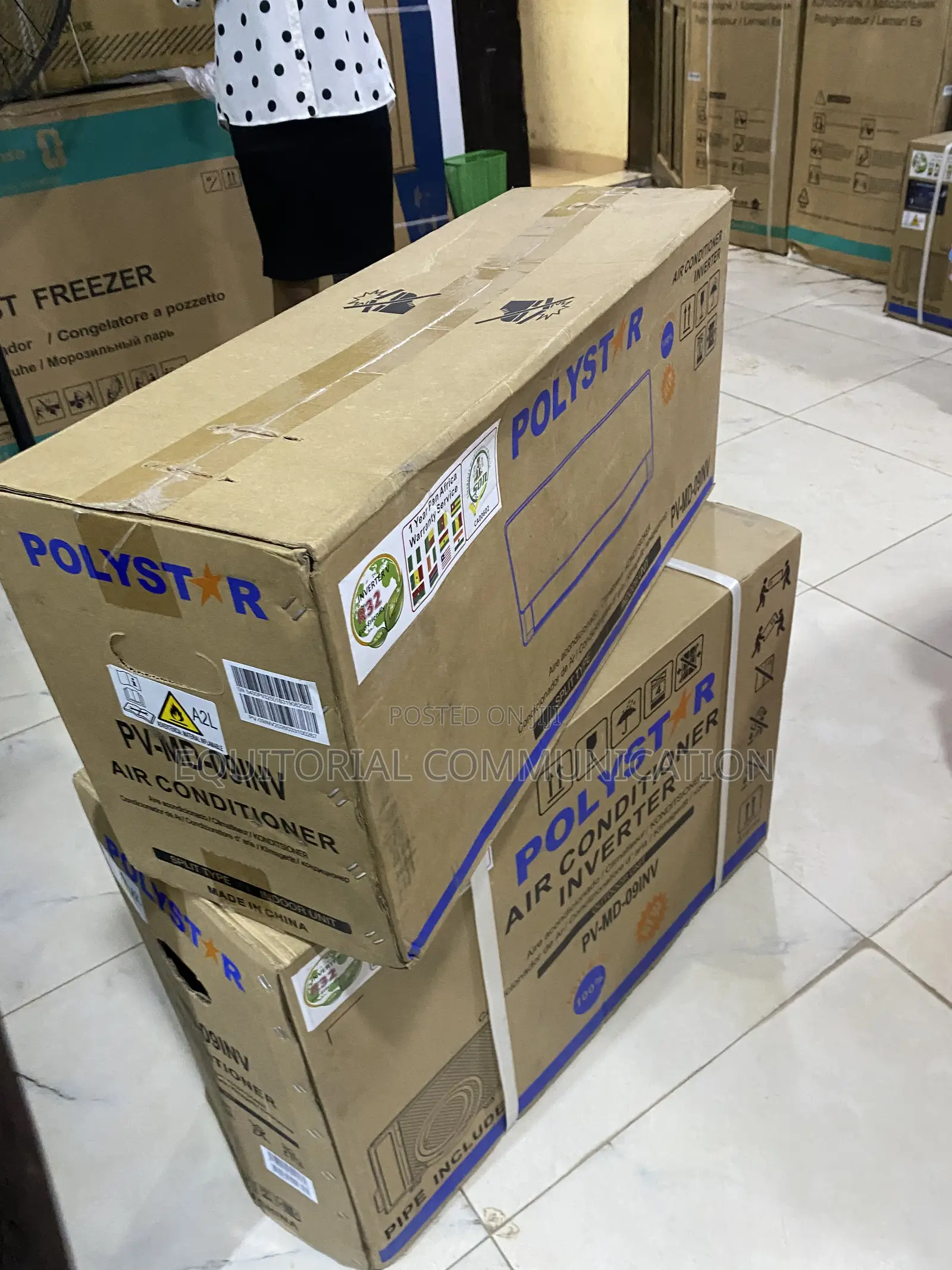 Quality Polystar 1HP Split Air Conditioner
