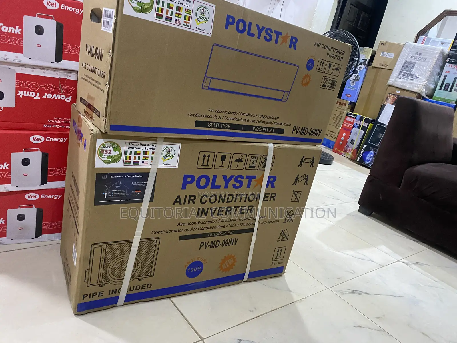 Polystar Pv-Md-09inv 1hp Home AC