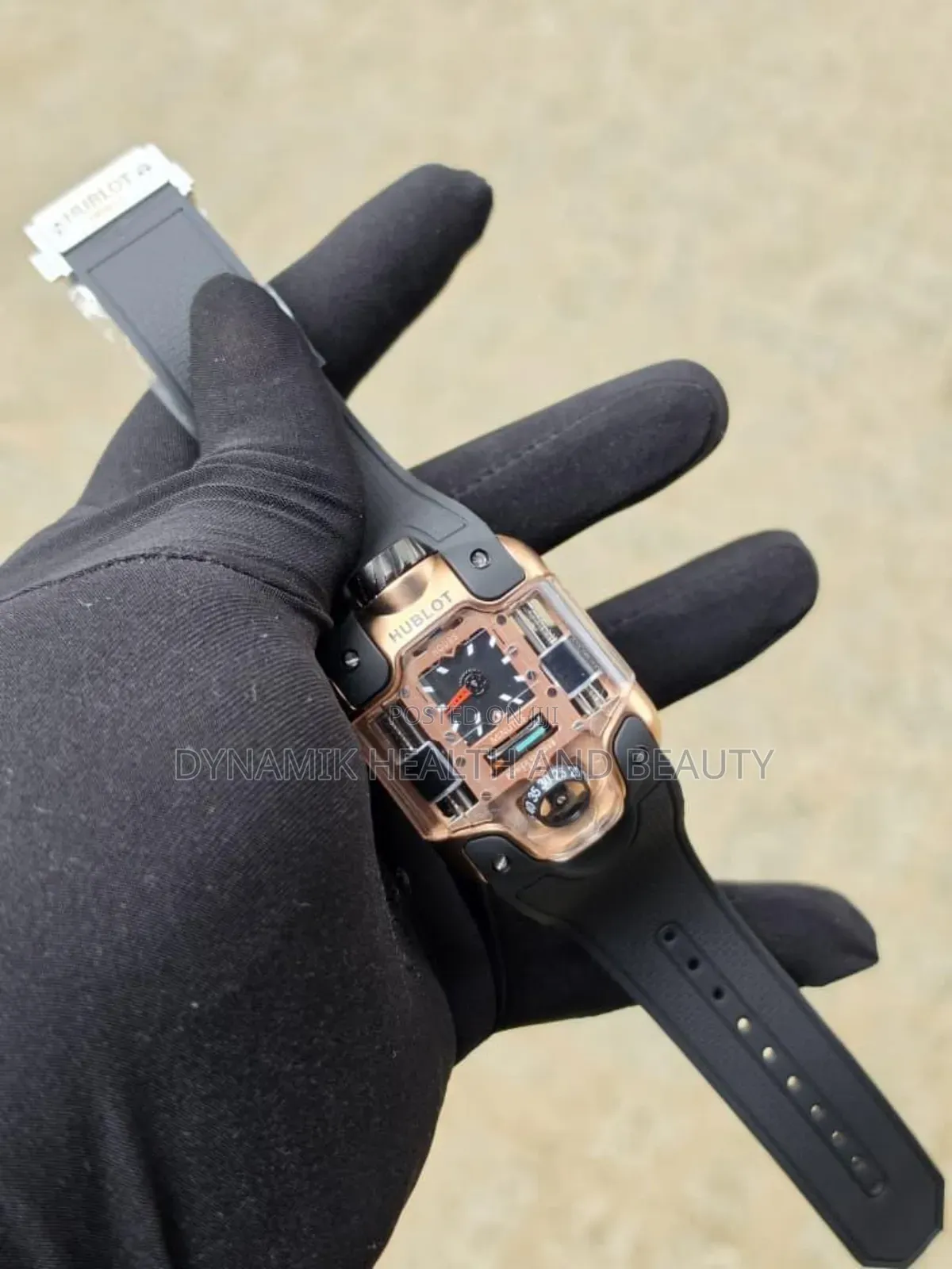 Luxury Hublot Rubber Strap_Executive Wristwatches for Men With Freebox