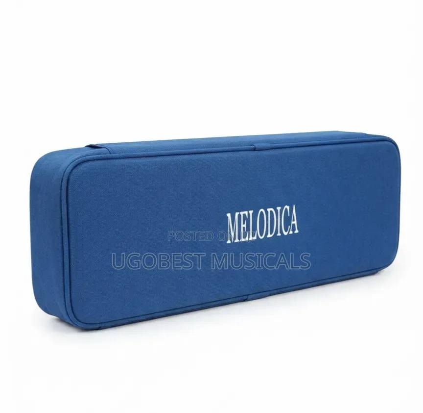 Blue 32 Key Melodica Wind Piano Keyboard Instrument Wi