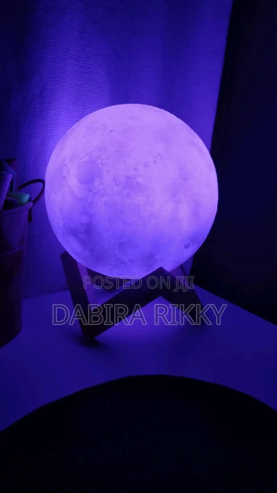 3D Moon Light Lamp 15cm Dimmable Touch 16 RGB Home Decoration