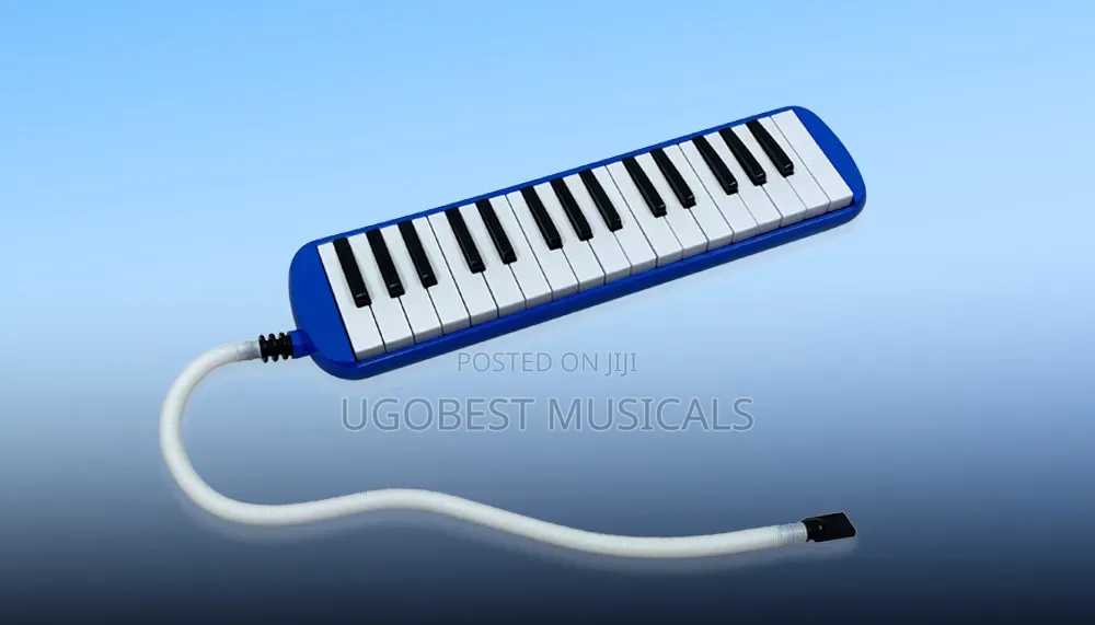 Blue 32 Key Melodica Wind Piano Keyboard Instrument Wi