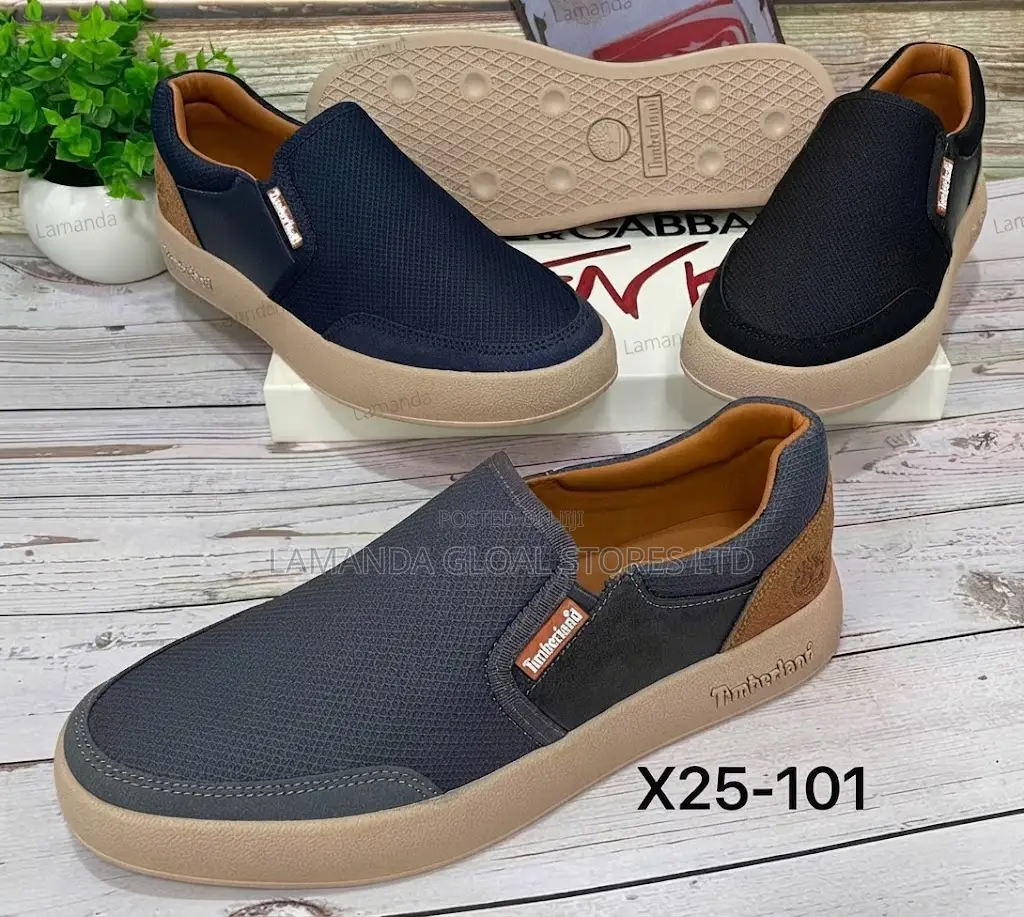 Timberland Mesh-Trim Slip-on Casual Shoes