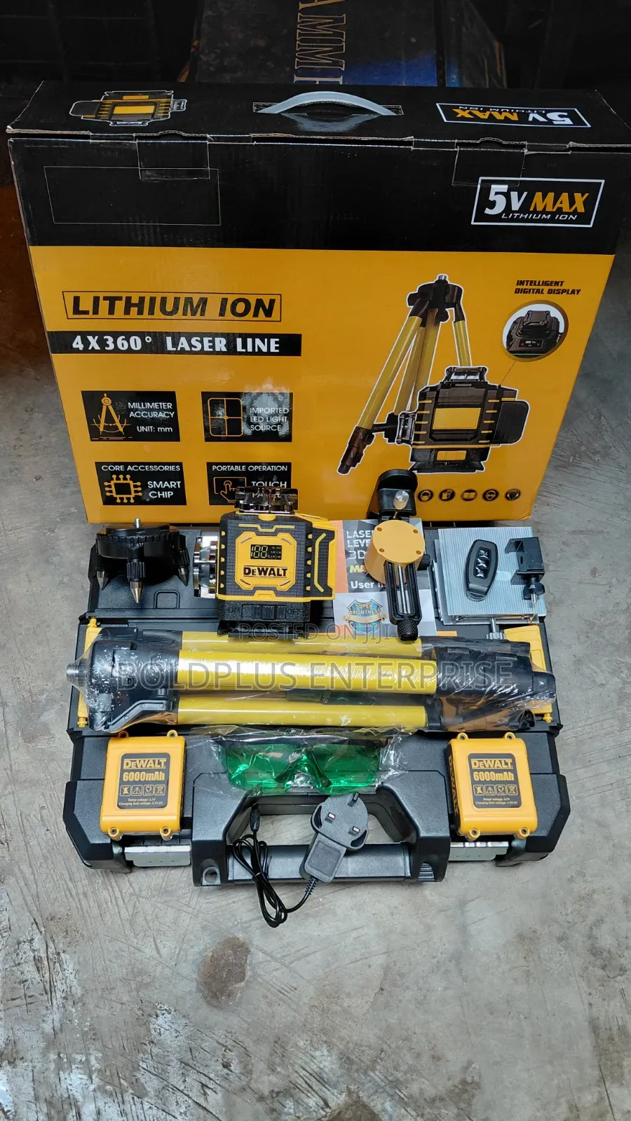 16 Line Dewalt Leaser Green Line Laser Level Mavhine