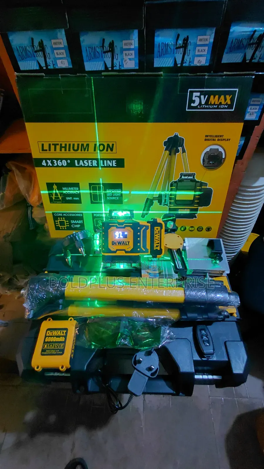 16 Line Dewalt Leaser Green Line Laser Level Mavhine