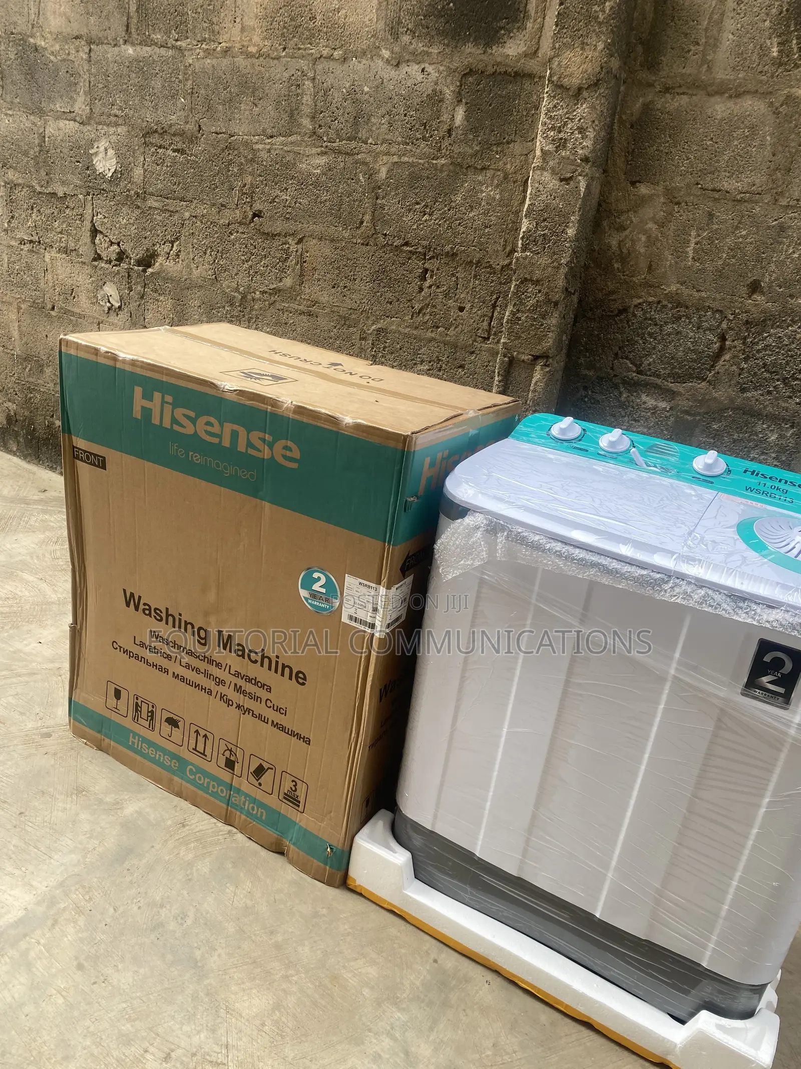 Hisense 11KG Twin Tub Washing Machine – Family Laundry