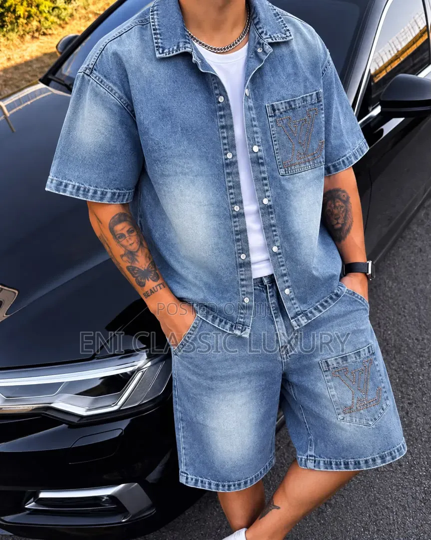 High Quality Luxury Men's Two PC Louis Vuitton Best Quality Well