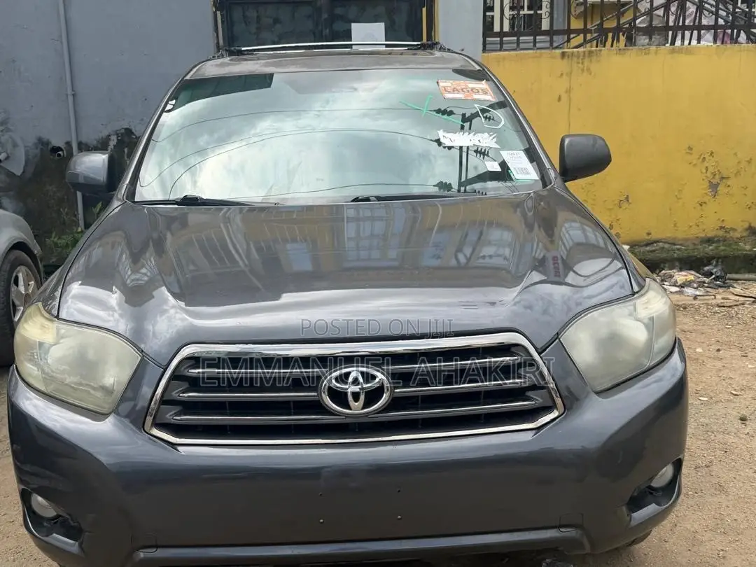 Toyota Highlander 2008 Gray