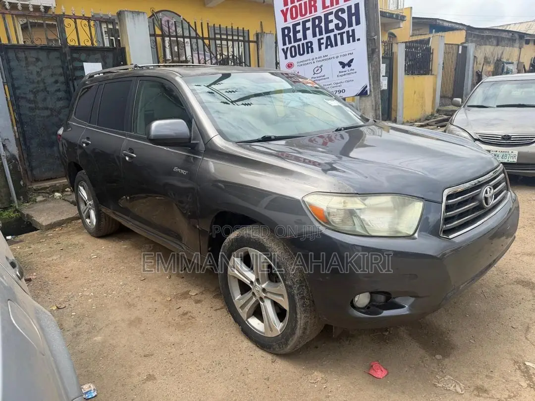 Toyota Highlander 2008 Gray
