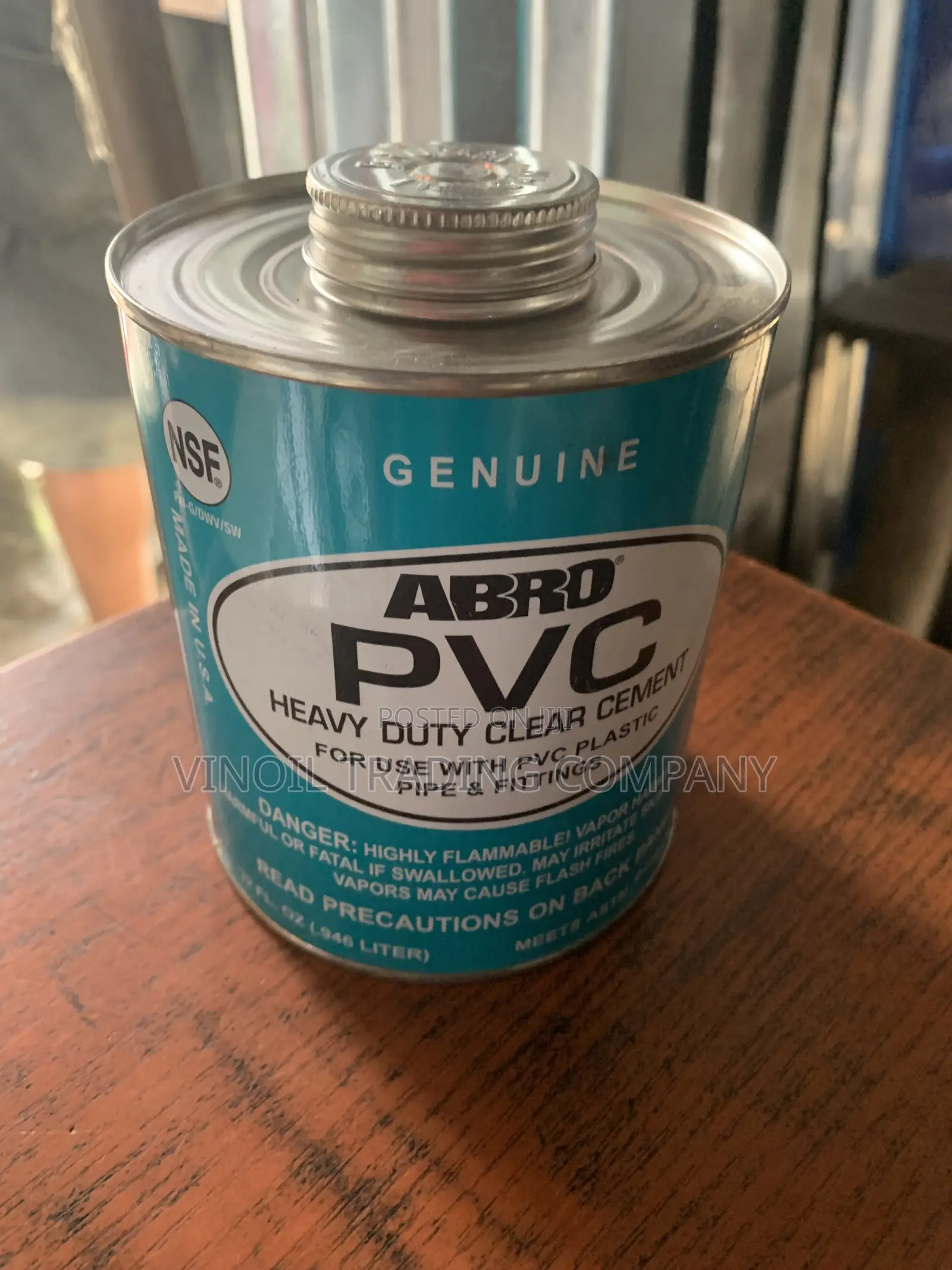 ABRO PVC Heavy Duty Clear Cement - Genuine USA