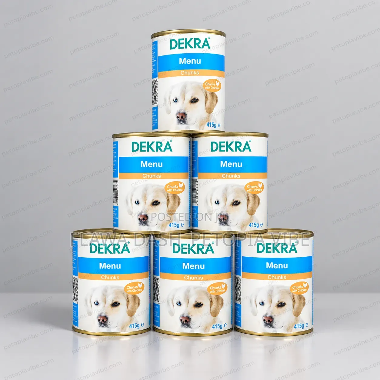 Dekra Menu Chunks Wet Can Dog Puppy Food