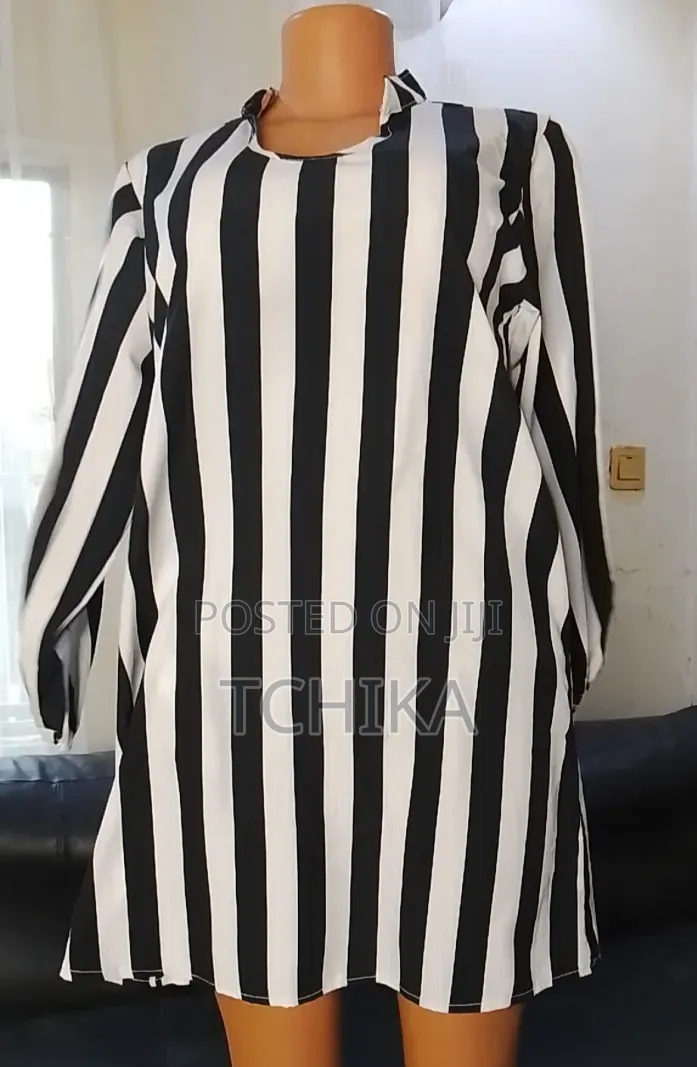 The Classic Stripe Swing Dress
