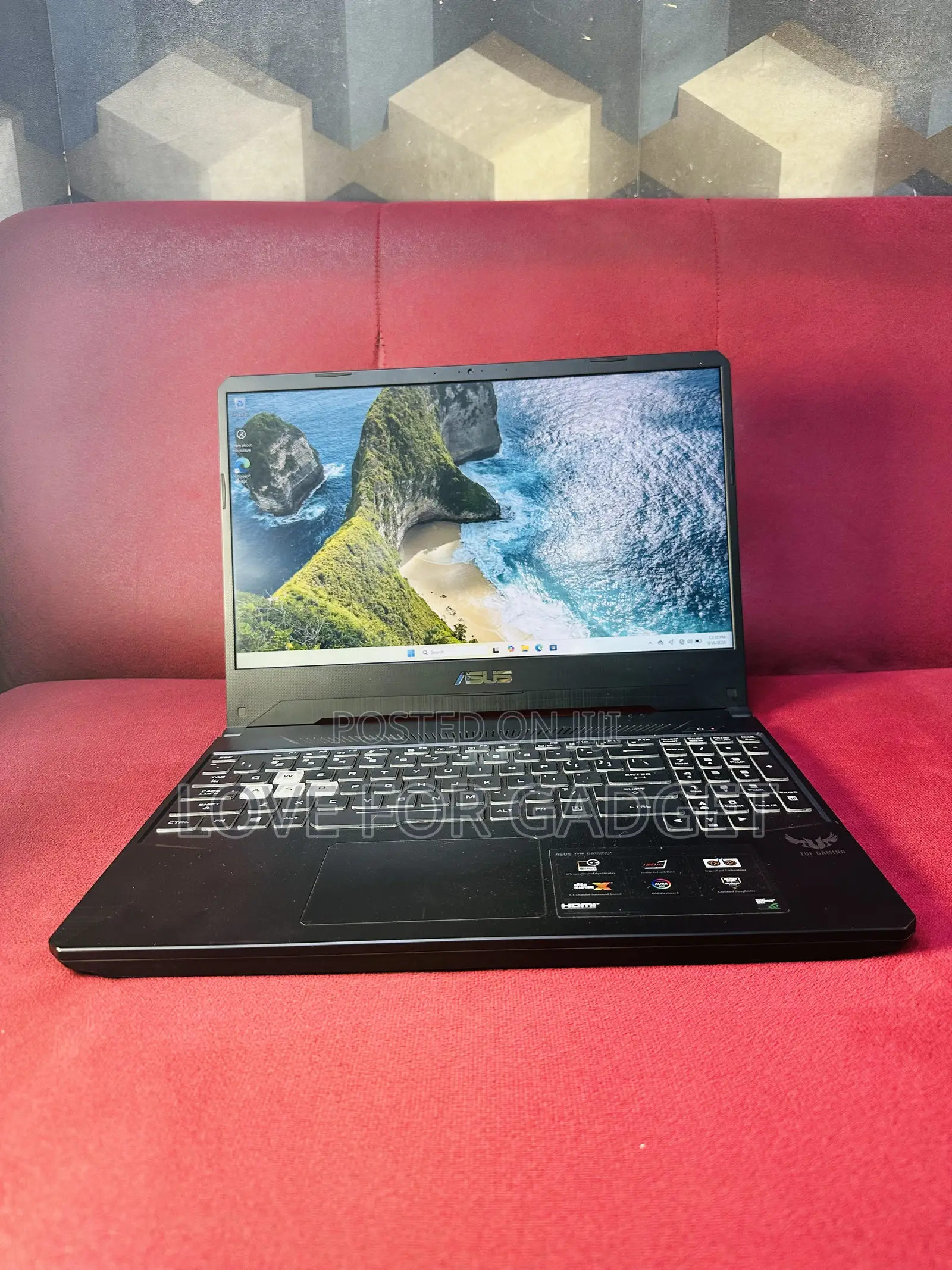 Laptop Asus TUF Gaming F15 16GB AMD Ryzen 7 SSD 1T