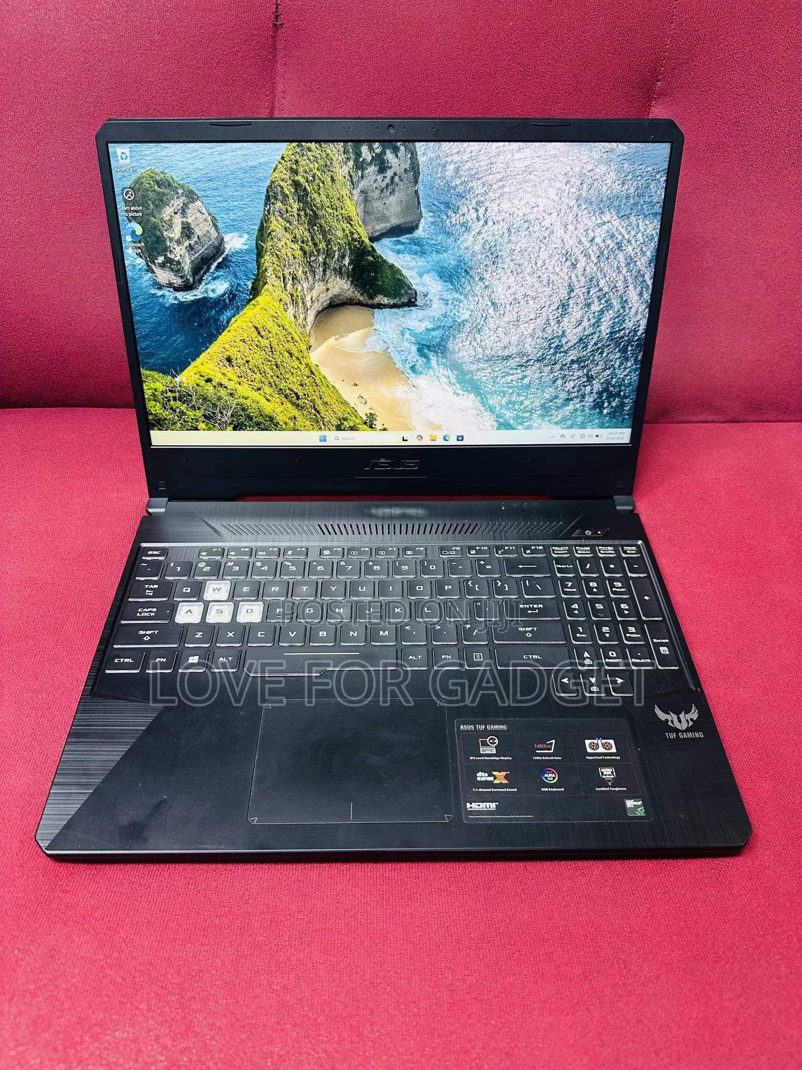 Laptop Asus TUF Gaming F15 16GB AMD Ryzen 7 SSD 1T
