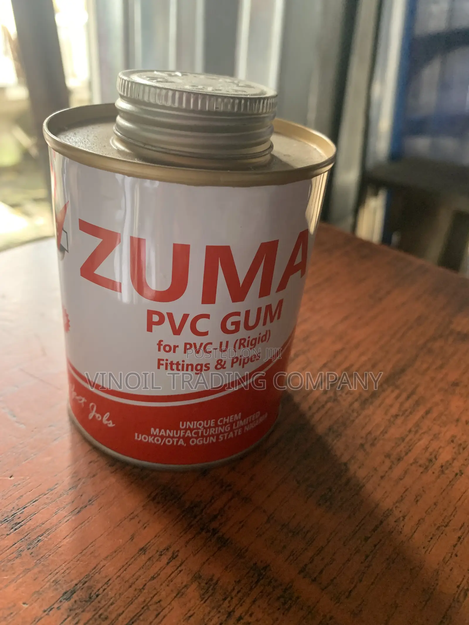 ZUMA PVC GUM - For PVC-U (Rigid) Fittings Pipes
