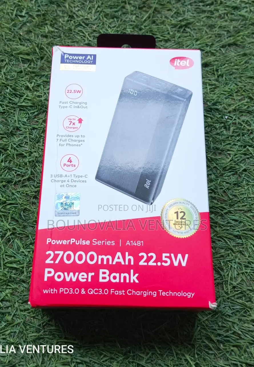 Itel 27,000mah Power Bank