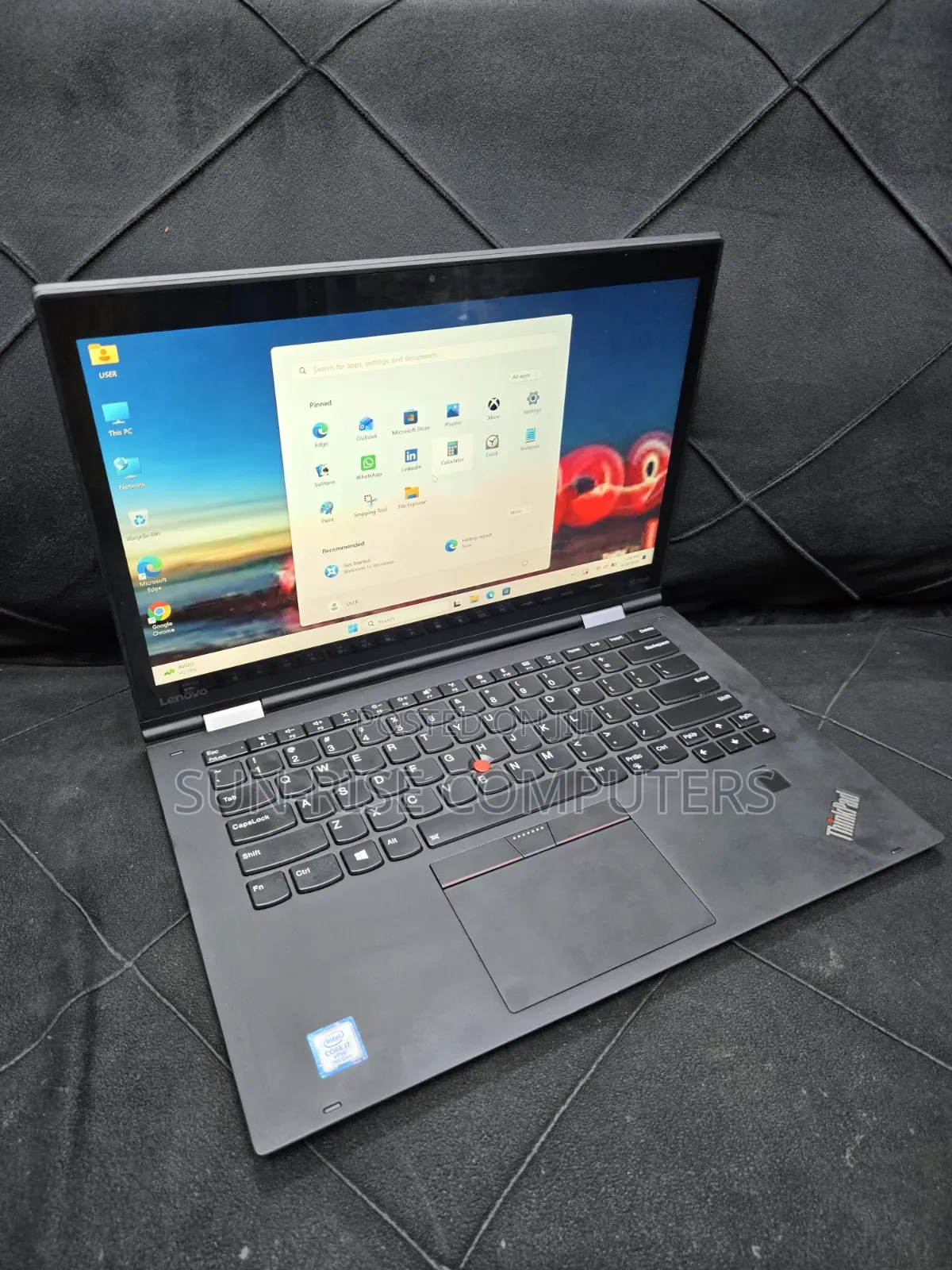 Laptop Lenovo ThinkPad X1 Yoga 16GB Intel Core i7 SSD 256GB