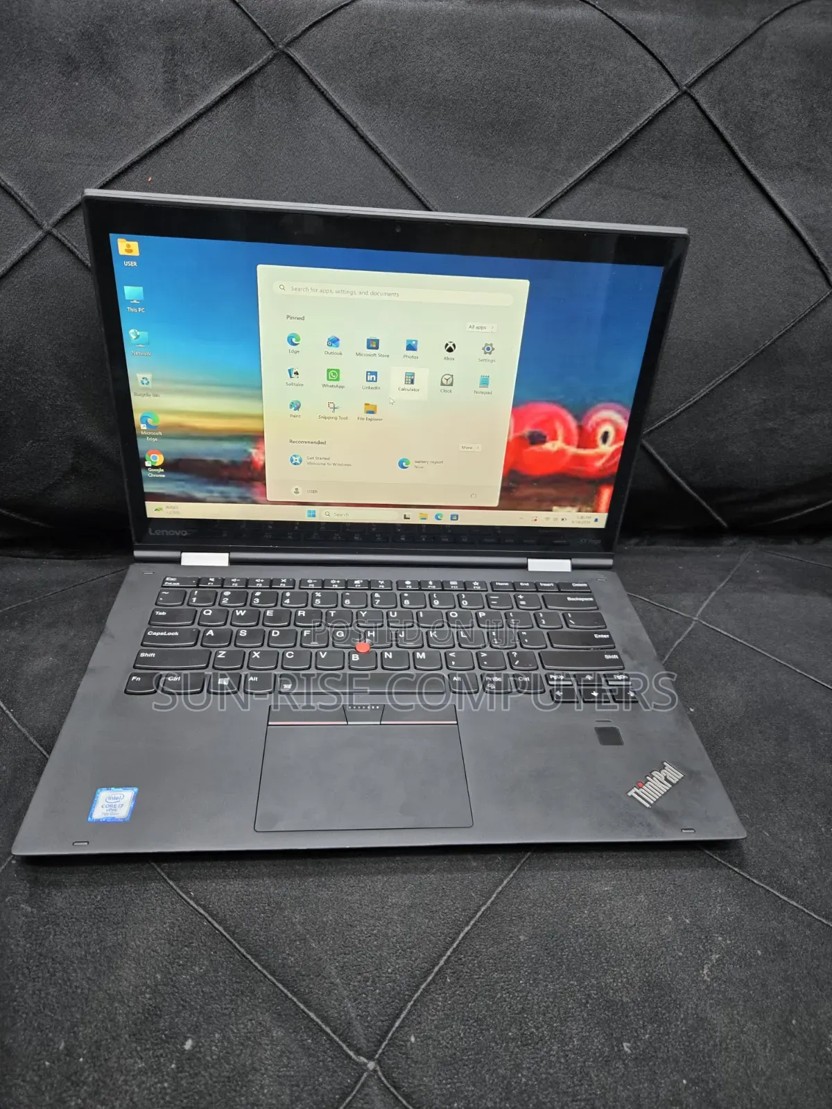 Laptop Lenovo ThinkPad X1 Yoga 16GB Intel Core i7 SSD 256GB