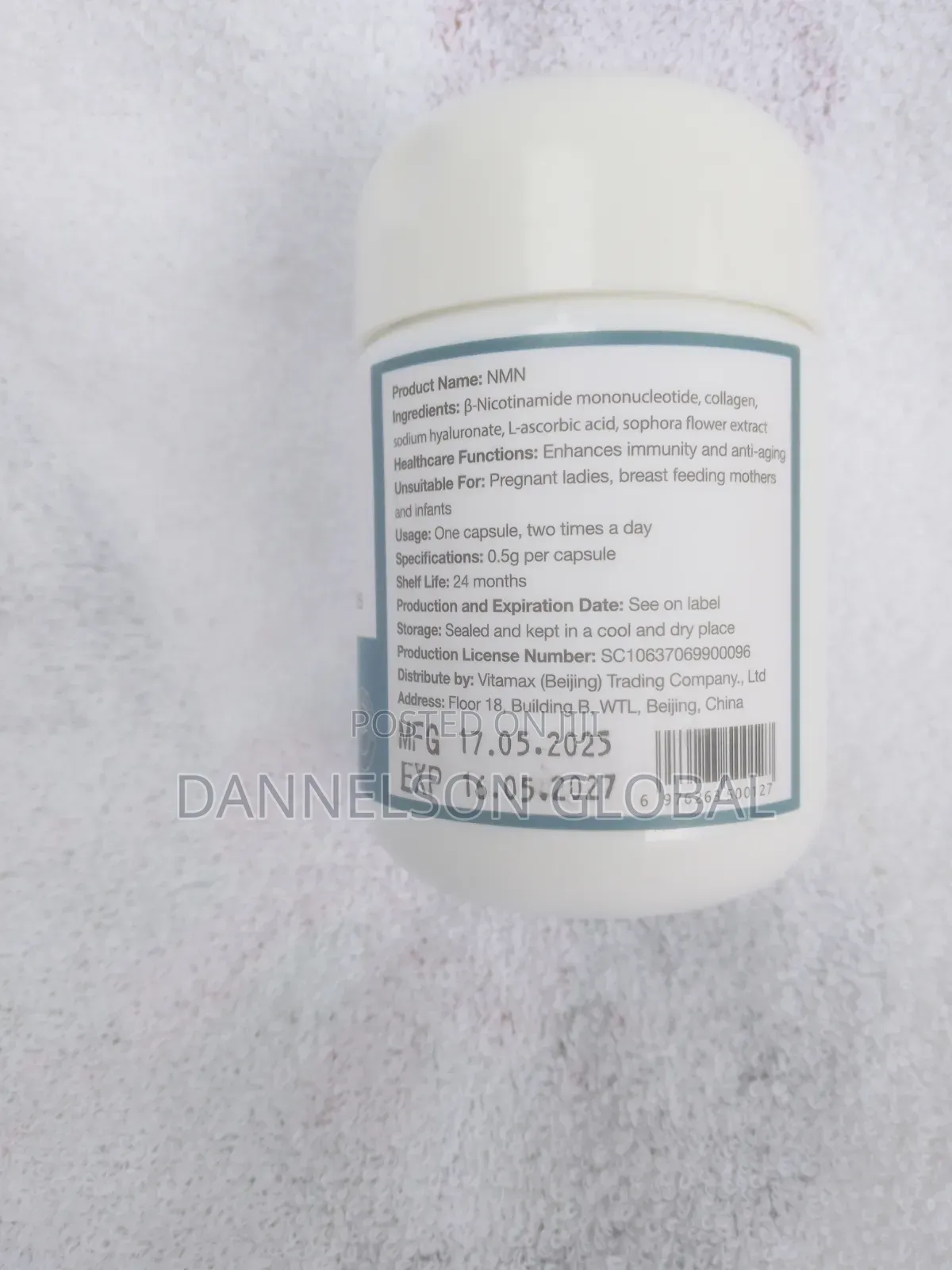 VMax NMN Capsules: Boost Immune, Improves Brain Memory and Anti-Aging
