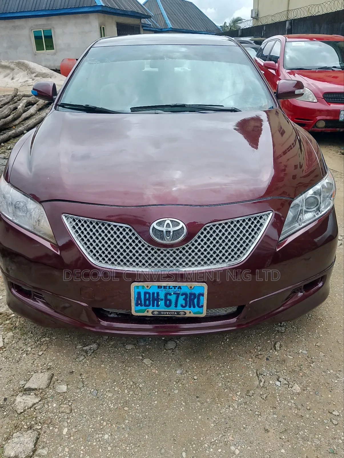Toyota Camry 2.4 LE 2008 Red