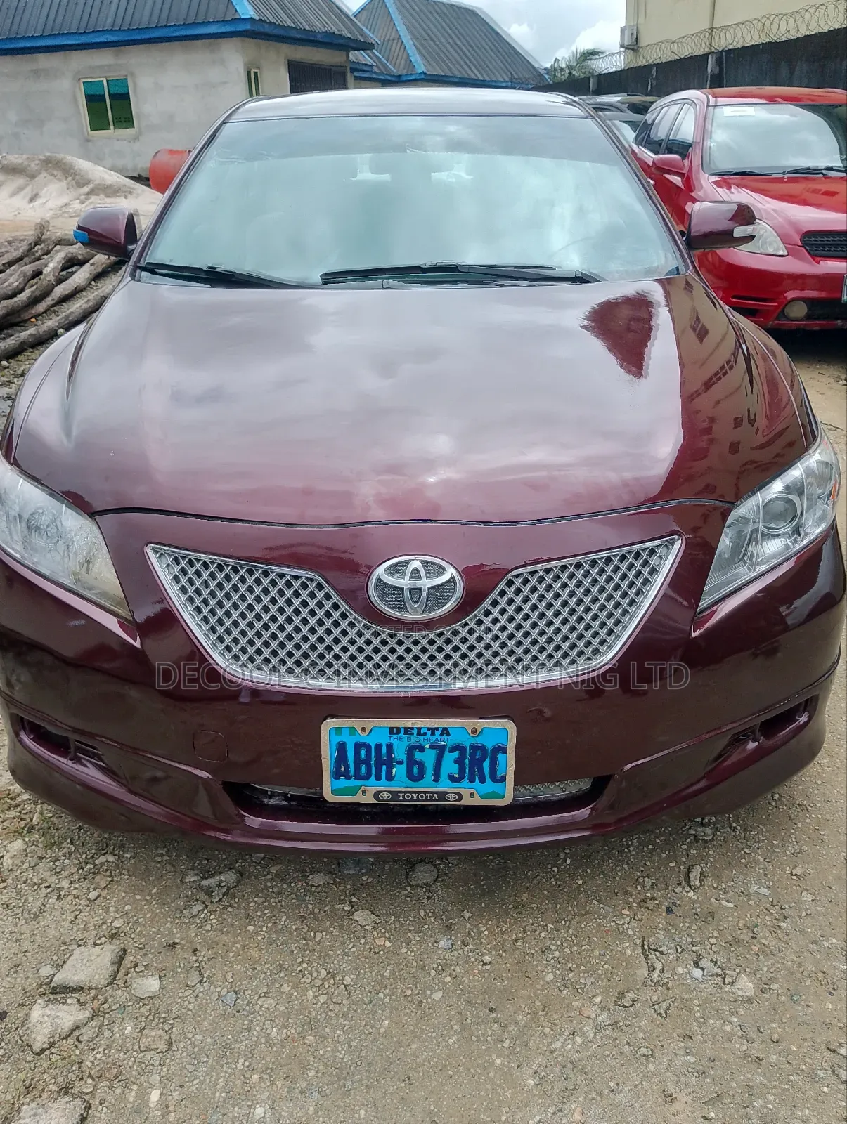 Toyota Camry 2.4 LE 2008 Red