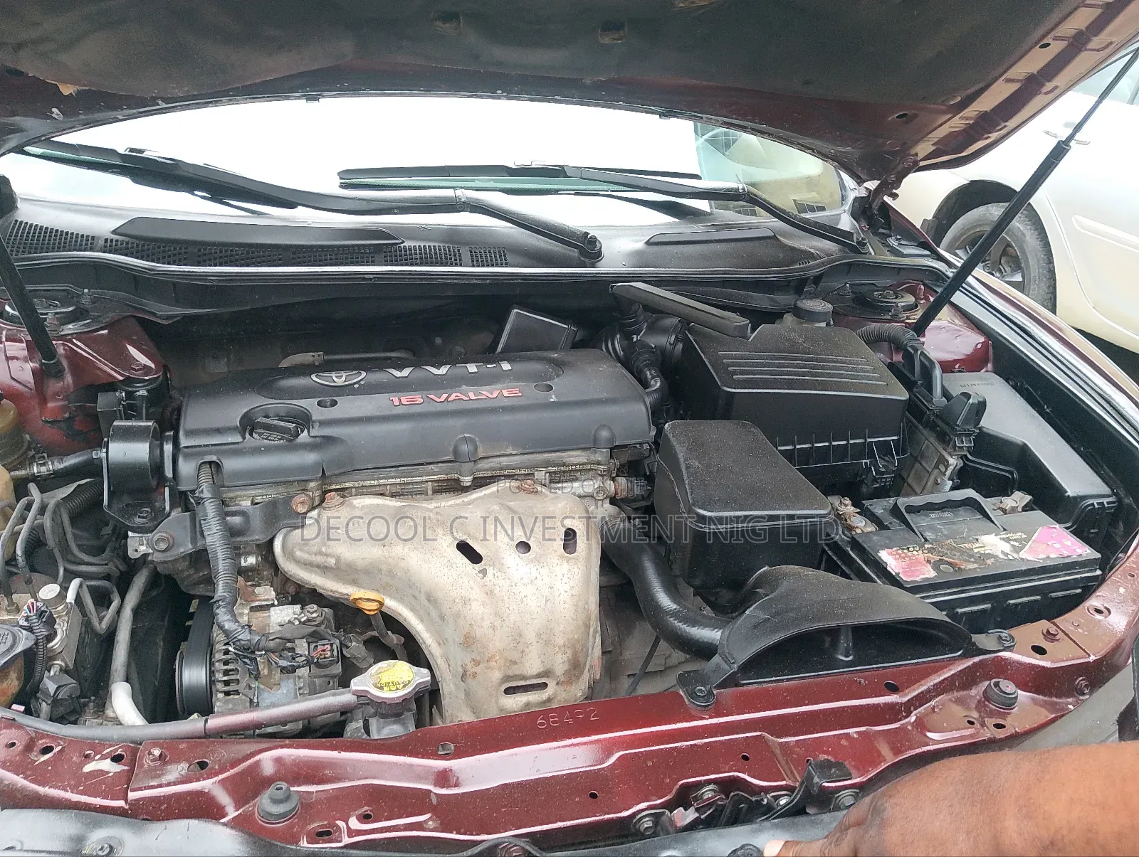 Toyota Camry 2.4 LE 2008 Red