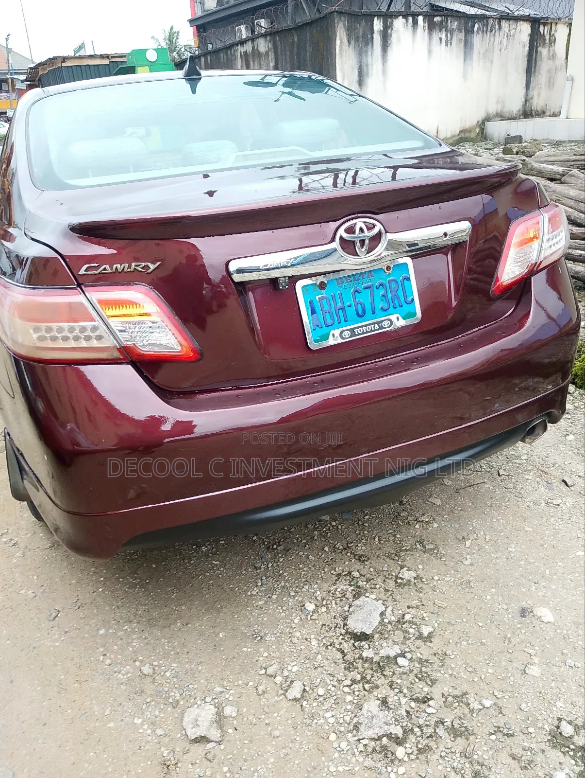 Toyota Camry 2.4 LE 2008 Red