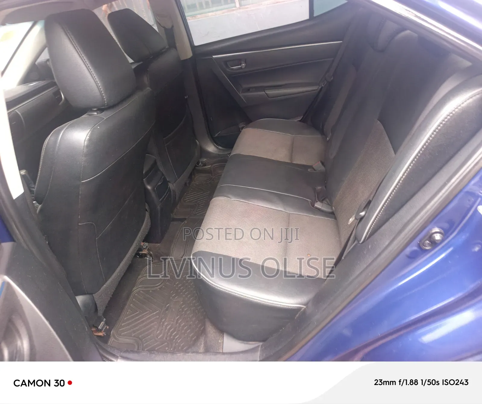 Toyota Corolla L 4dr Sedan (1.8L 4cyl Manual) 2016 Blue