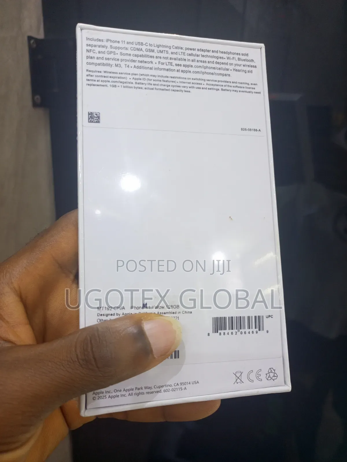 New Apple iPhone 11 128 GB Yellow