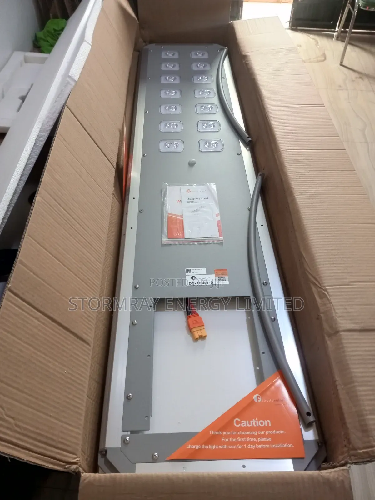 D2 100w Felicity Solar Street Lights