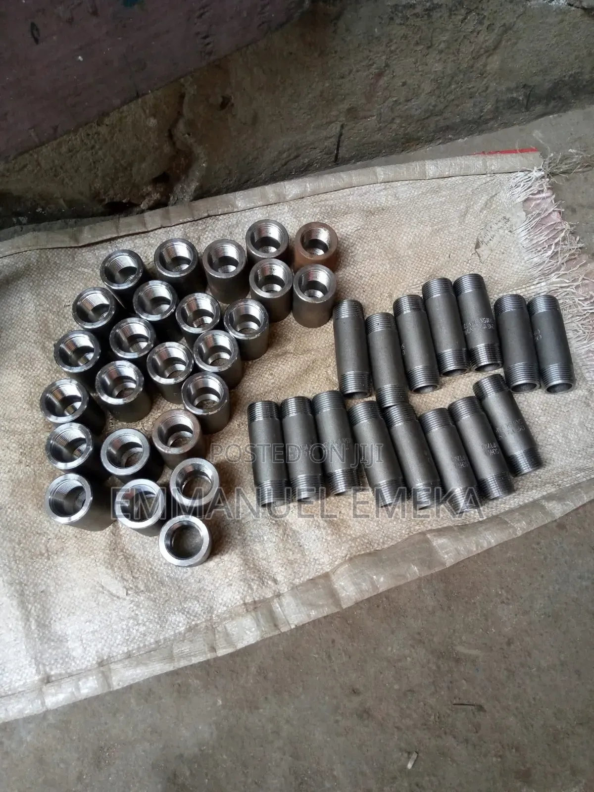 1" Barrel Nipple Threaded Steel Pipe Fittings,