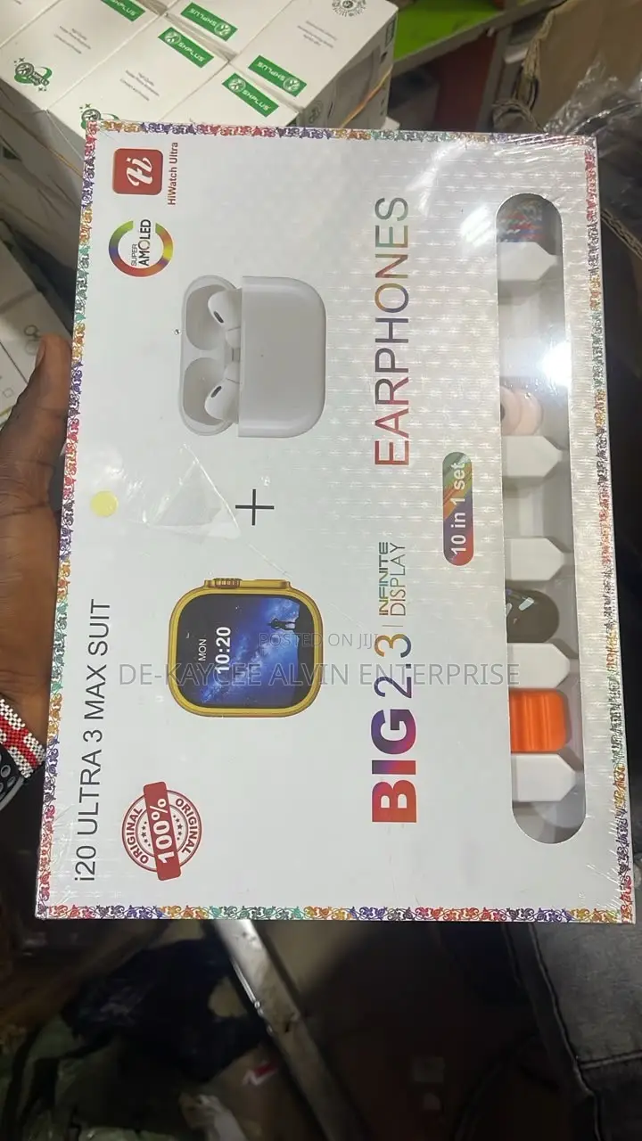 10in1 Smart Watch With AirPod