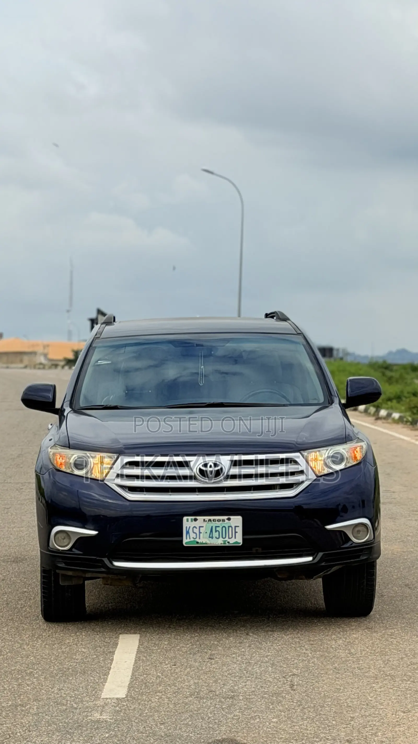 Toyota Highlander 3.5L 4WD 2013 Blue