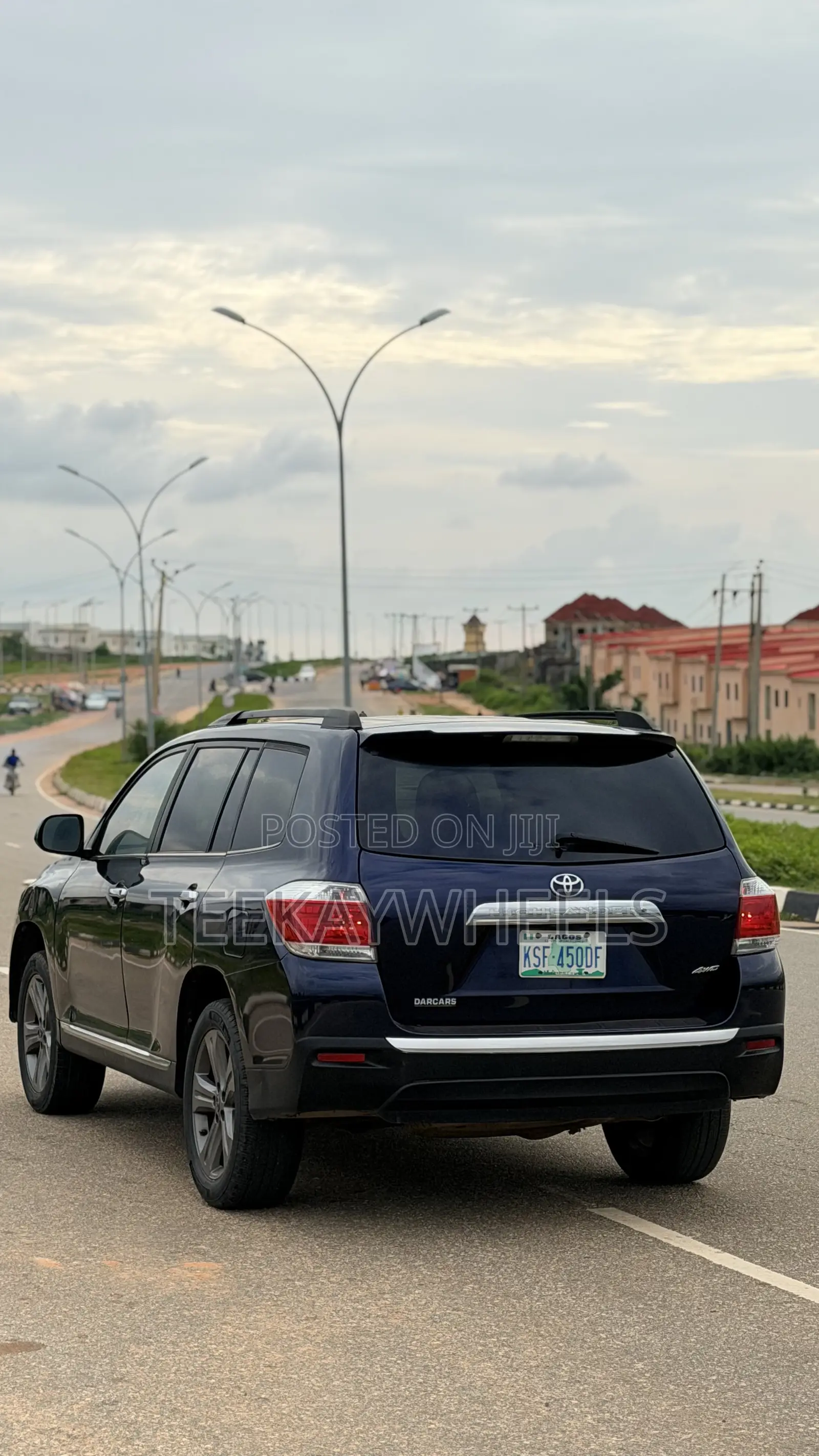 Toyota Highlander 3.5L 4WD 2013 Blue