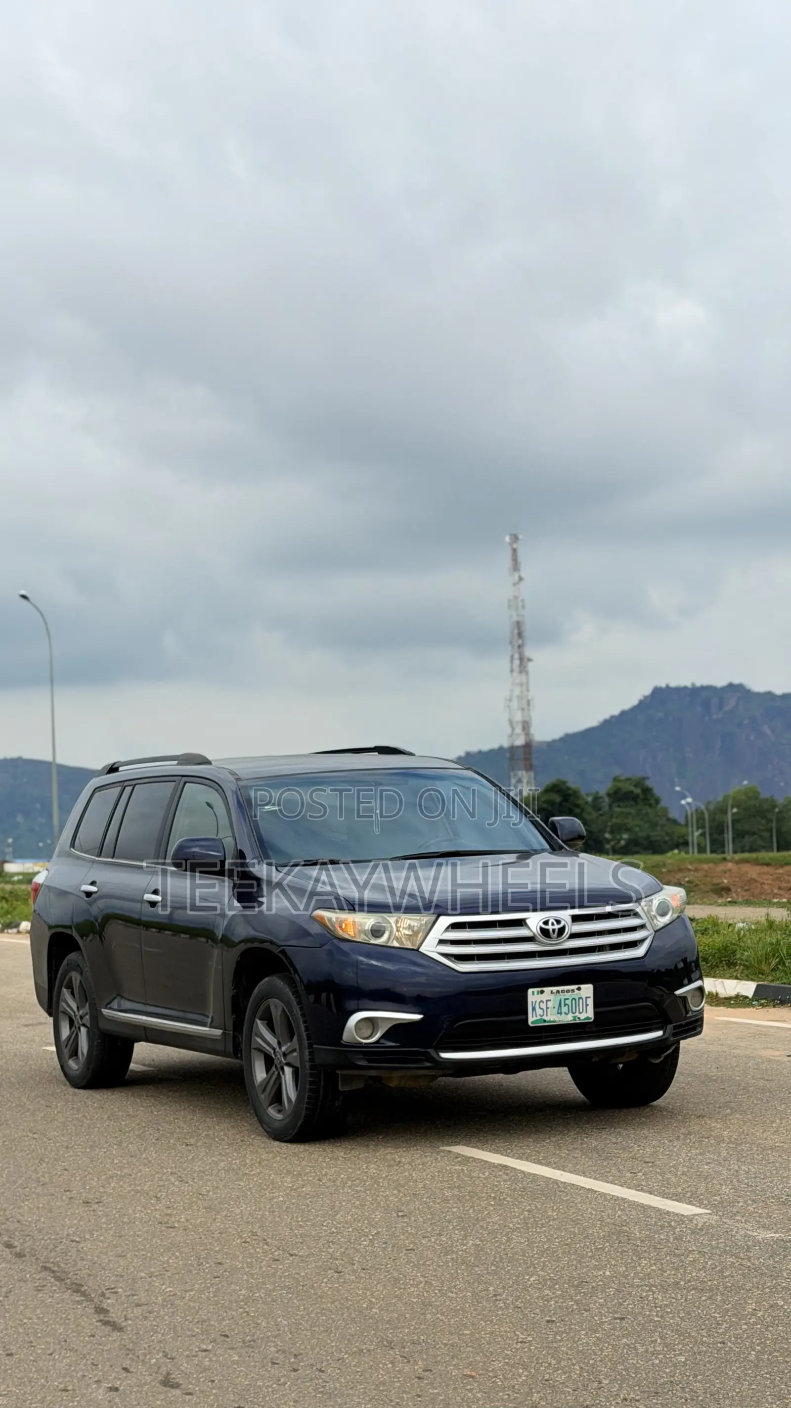 Toyota Highlander 3.5L 4WD 2013 Blue