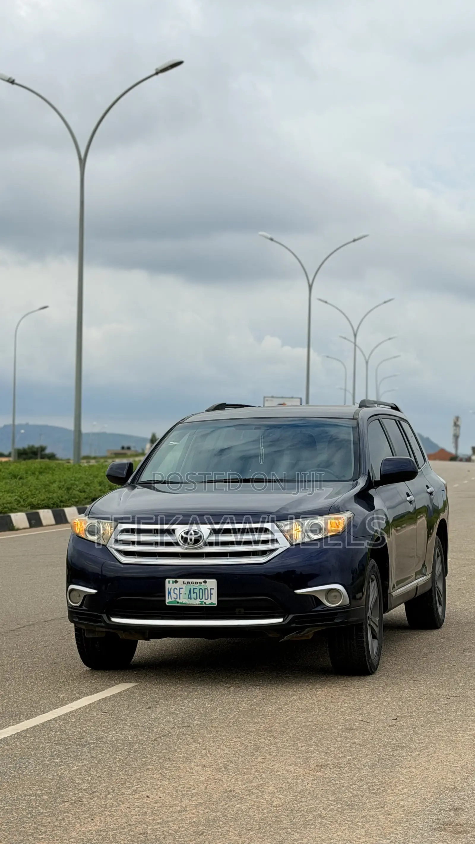 Toyota Highlander 3.5L 4WD 2013 Blue