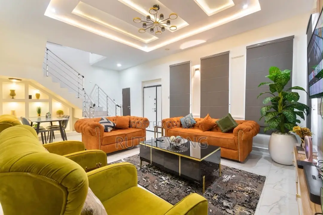 Furnished 4bdrm Townhouse / Terrace in Orchid Road, Lekki Phase 1